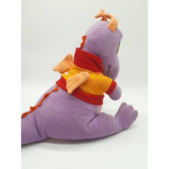 Vintage 1970's Walt Disney Purple Figment Dinosaur California Stuffed Toys Plush - Picture 5 of 12